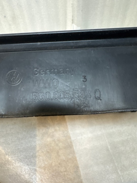 VW GOLF VII RENFORCEMENT AVANT COURROIE AVANT 5G0805594Q ORIGINAL