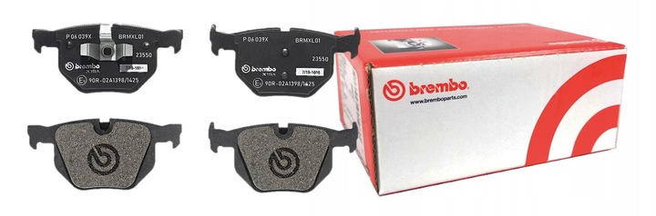 ZAPATAS HAM. PARTE TRASERA XTRA P06039X BREMBO 