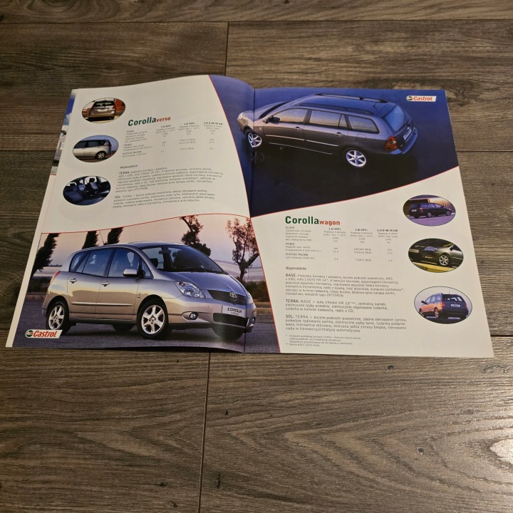TOYOTA COROLLA AVENSIS CAMRY PREVIA CELICA MR2 RAV4 LAND CRUISER J.POLSKI