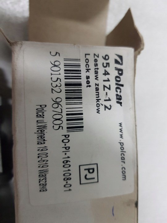 SERRURE SEMELLE VERS SKODA FABIA 00-07, SUBSTITUT POLCAR, CATALOGUE 9541Z-12