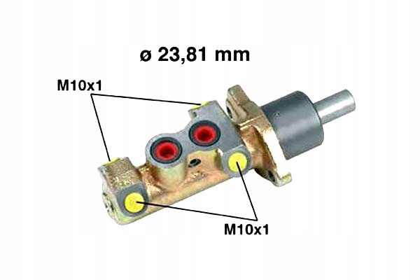 METELLI 05-0325 POMPE DE FREIN