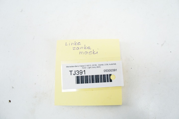 TJ391 MERCEDES W213 CÂBLE CÂBLE SERRURE CAPOTS A2058800159 AR