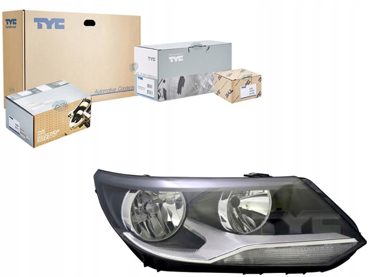 PROJECTEUR TIGUAN 11- DROIT H7/H15/EL