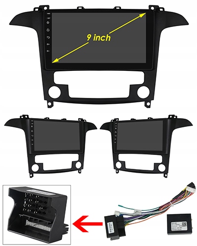 FORD S-MAX 2006-15 RADIO GPS ANDROID 8GB 128GB SIM 