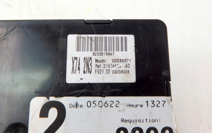 RENAULT LAGUNA II LIFT HAYON 05 1.9 DCI MODULE UCH CONTRÔLEUR FUSIBLE 8200518947