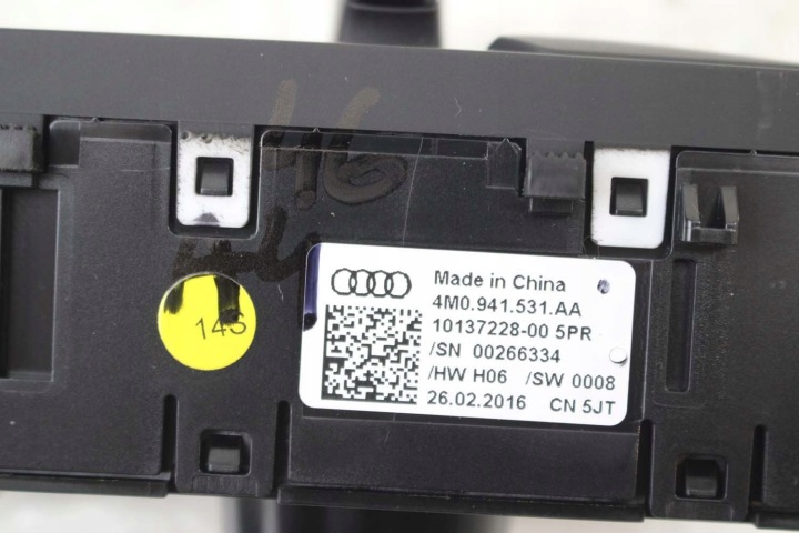 AUDI A4 A5 Q7 COMMUTATEUR FEUX 4M0941531AA 4M0941531N 4M0941531N 4M09415