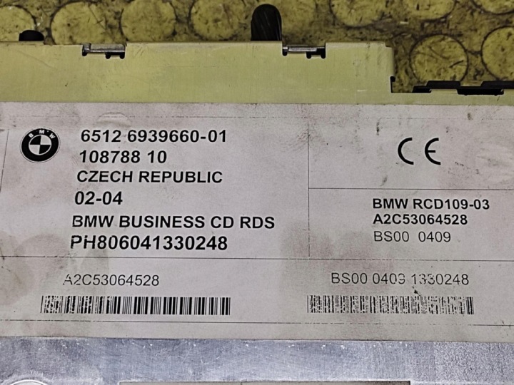 BMW E46 COMPACT RADIO 6512693966001