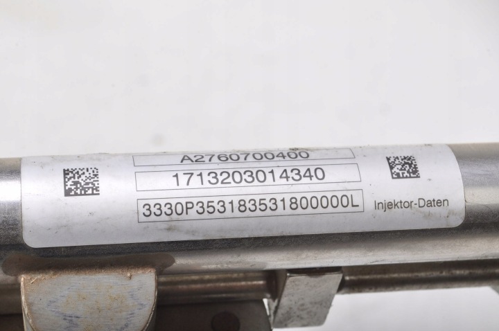 MERCEDES A205 AMG C43 3.0 MOULURE INJECTION INJECTEUR ENSEMBLE A2560700187