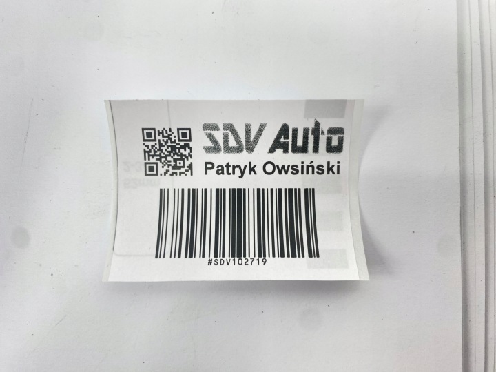 PLASTIQUE PROTECTION SEUIL MONTANTS NOIR MERCEDES W124 1246880206 OE