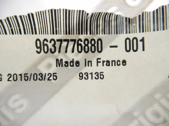 CHÂSSIS THERMOSTAT FIAT DUCATO 2.0 FIAT 9637776880