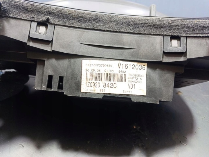 SKODA OCTAVIA II VRS 2.0 TFSI COMPTEUR 1Z0920842C EUROPE