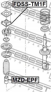 FEBEST FDSS-TM1F AMORTIGUADOR 