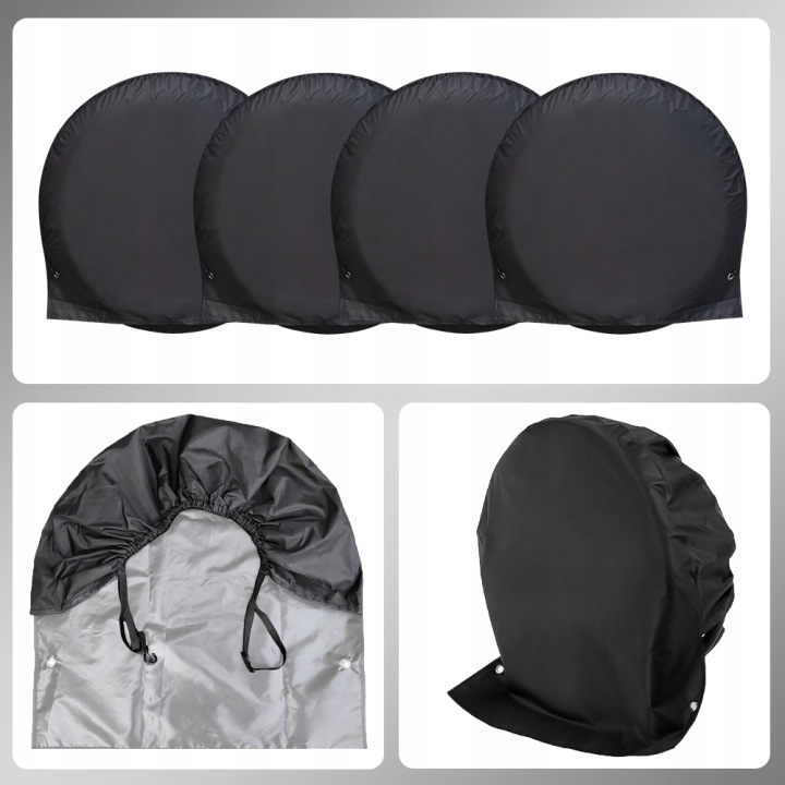 HOUSSES 4 PIÈCES 4K SUR ROUES PNEUS JANTES 27-29 ÉTRIERS KIT POKROWCOW OCHRONNYCH