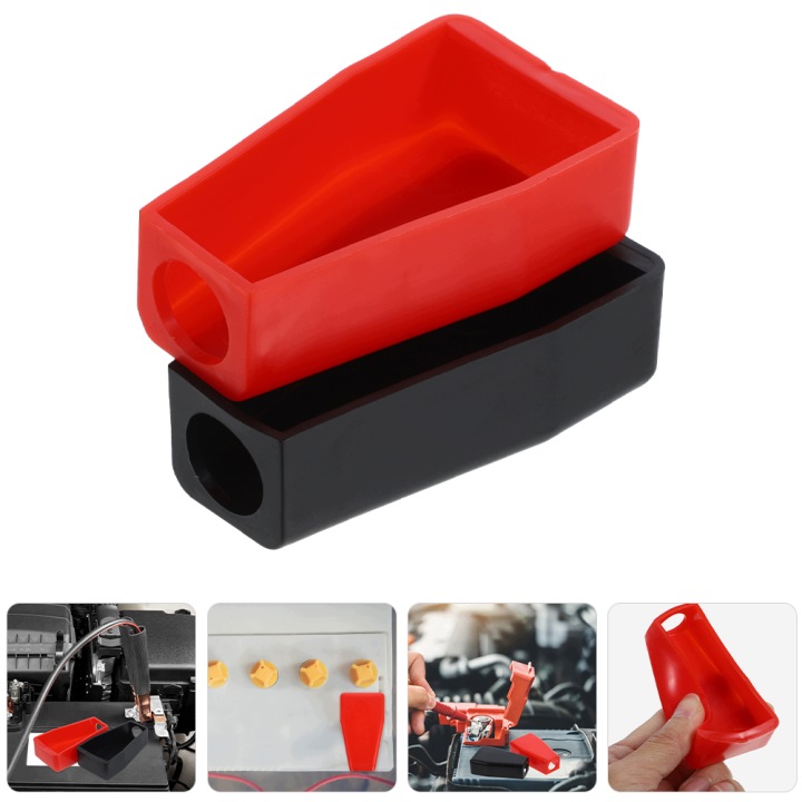 4 PCS CAPUCHONS SUR BORNES BATTERIE DANS ROZNYCH KOLORACH VERS POJAZDOW