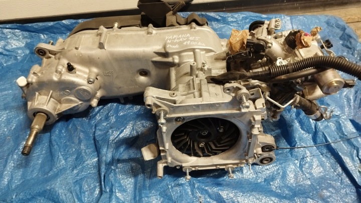 MOTEUR YAMAHA N ENSEMBLE MAXIMAL 125 21-24 SEULEMENT 1900KM