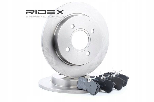RIDEX KIT VERS FREINS FREINS DISQUE ARRIÈRE VERS AUDI A3 SCHRÄGHECK (8P1)