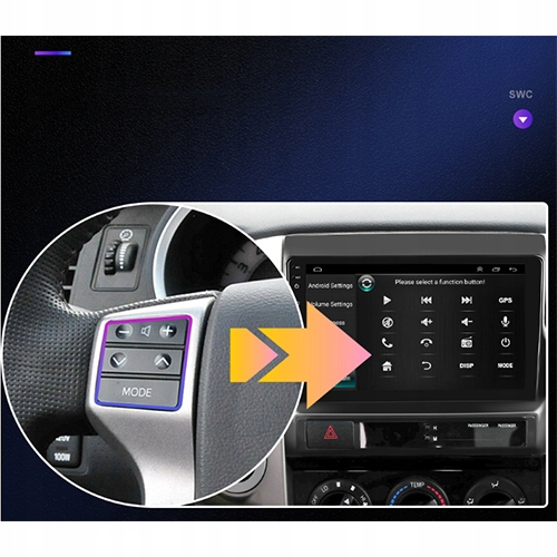 RADIO NAVEGACIÓN TOYOTA TACOMA 2005-2013 ANDROID11 