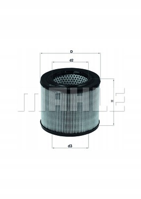 FILTRE AIR MAHLE LX194 BMW SÉRIE R45 R50 R60 R65 R70 R75 R80 R90 R100