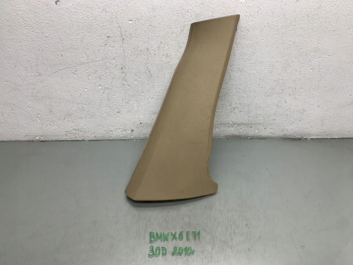 GARNITURE COUVERCLES DE COFFRE PLASTIQUE PROTECTION POTEAU DROIT ARRIÈRE ENSEMBLE BMW X6 E71