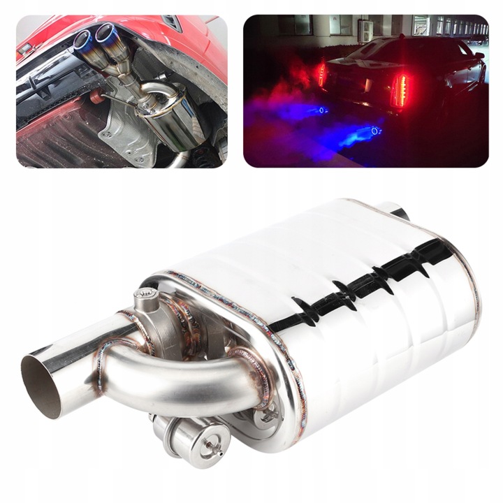 UNIVERSEL SOUPAPE ÉCHAPPEMENT VERS AUTOMOBILES 63 MM