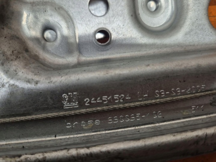 OPEL VECTRA C 02-05 ÉLÉVATEUR VITRES ARRIÈRE GAUCHE ARRIÈRE 24451524 Z19DTH