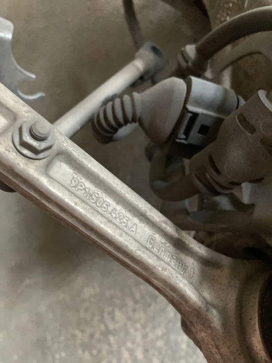 PORSCHE 911 992 GTS KOM. ROTULE DE DIRECTION SUSPENSION ARRIÈRE DROIT CENTRALE VIS