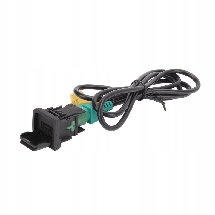 AUTOMOBILE COMMUTATEUR AUX ADAPTATEUR CÂBLES NOIR POUR MK5 MK6 RCD510 RNS315 RCD300+