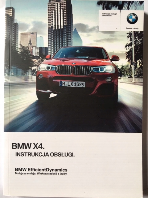 BMW X4 F26 POLSKA MANUAL MANTENIMIENTO 2014-2018 