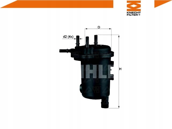 FILTRO COMBUSTIBLES RENAULT SYMBOL II 1.5 DCI (LU1/2_) 