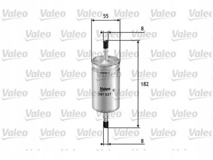 VALEO FILTRE CARBURANTS FORD MAZDA VOLVO 587027