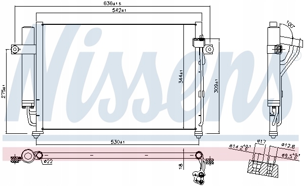 CONDENSADOR NISSENS 94646 