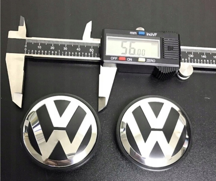 VW KAPSLE TAPACUBOS TAPA DISCOS NUEVO 56MM 4 PIEZAS 