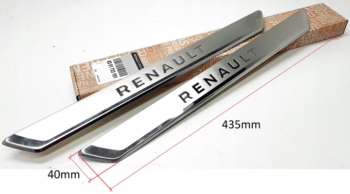 ORIGINAL WITH MOULDINGS FOR SILLS TRIMS PROTECTIVE RENAULT 