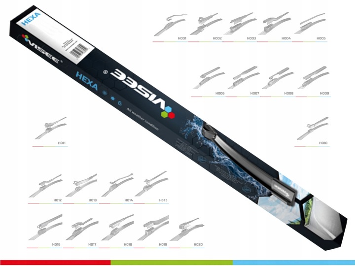 ESCOBILLAS VISEE PARTE DELANTERA + PARTE TRASERA PARA MERCEDES CLASE M(W166) GL(X166) GLS(166) 