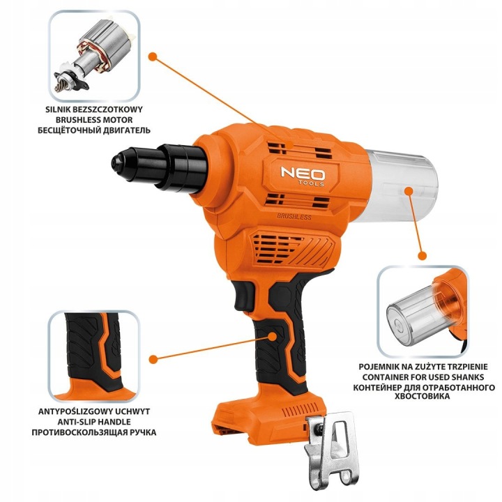 NEO TOOLS NITOWNICA AKUMULATOROWA 18V E+ 12 000 N 04-617
