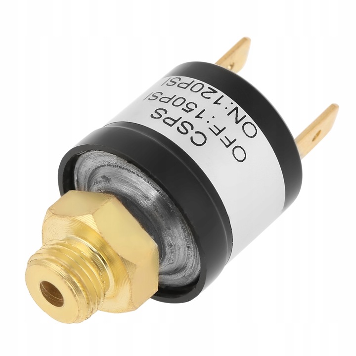 1/8 NPT COMMUTATEUR KONTROLI PRESSION AIR 120-150 PSI