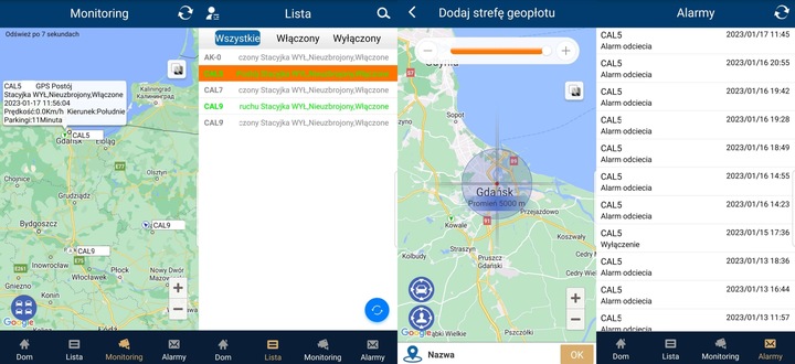 LOCALIZADOR GPS GSM POJAZDU OBD SLEDZENIE WWW SMS 