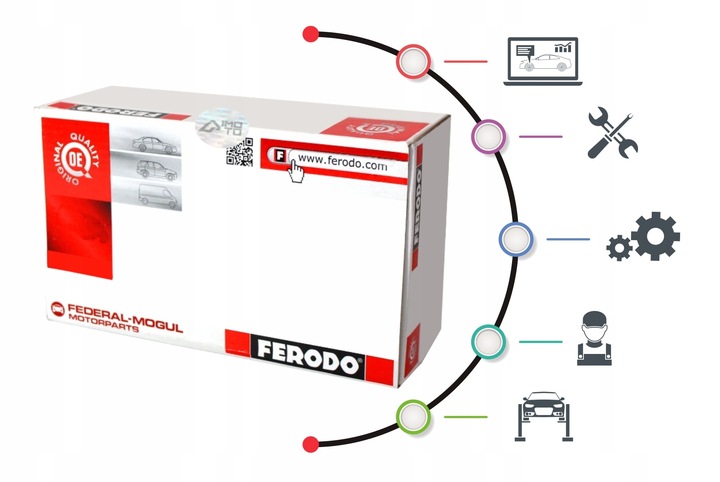 FERODO DISCO DE FRENADO PARTE TRASERA IZQUIERDA/DERECHA (BEZ SRUB) BMW X5 (E70), X5 (F15, F85), X6 