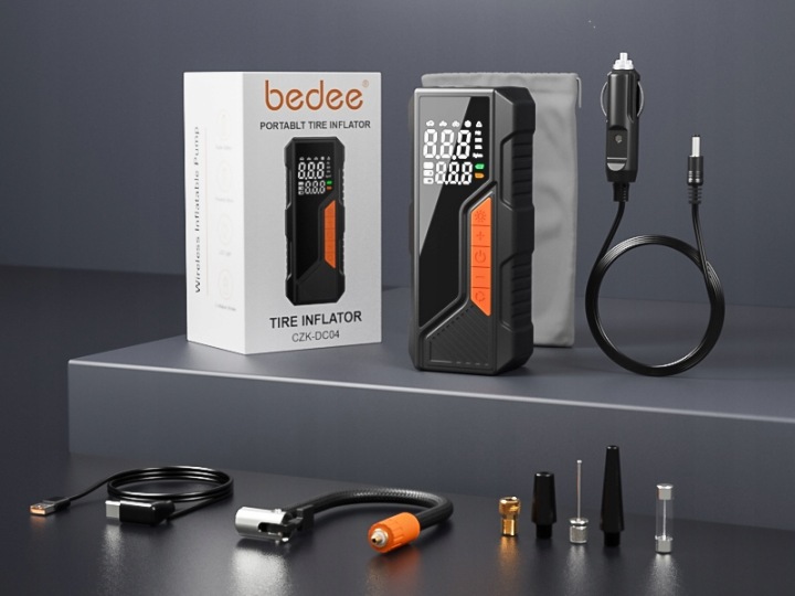 POMPE AIR AUTOMOBILE 1500MAH RAPIDE POMPAGE