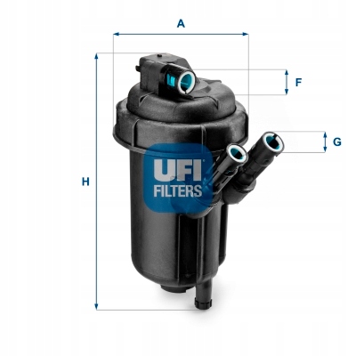 UFI FILTRO COMBUSTIBLES OPEL, SUZUKI OEM PIEZAS UFI 55.116.00 