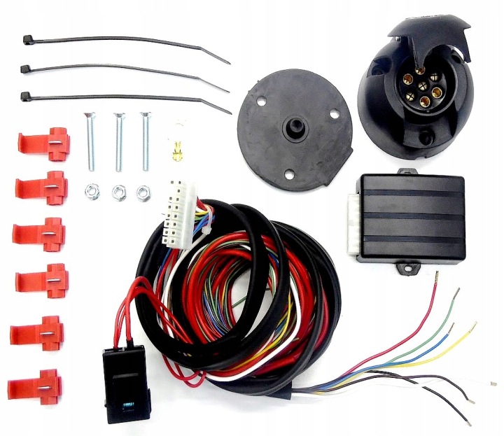 CROCHET HOLOWNICZY+MODUL FAISCEAU DE CÂBLES KIA SPORTAGE 4 2018-21 IV QL RESTYLAGE 2/4WD+ADAPTER