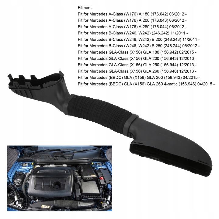 TUYAU DOPROWADZAJACY AIR VERS MOTEUR