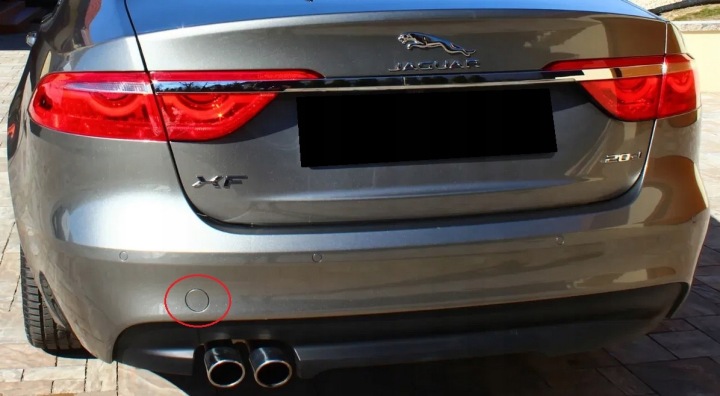 JAGUAR XF X260 BERLINE 2015-2020 BOUCHON CROCHET ARRIÈRE ORIGINAL UZYWANA