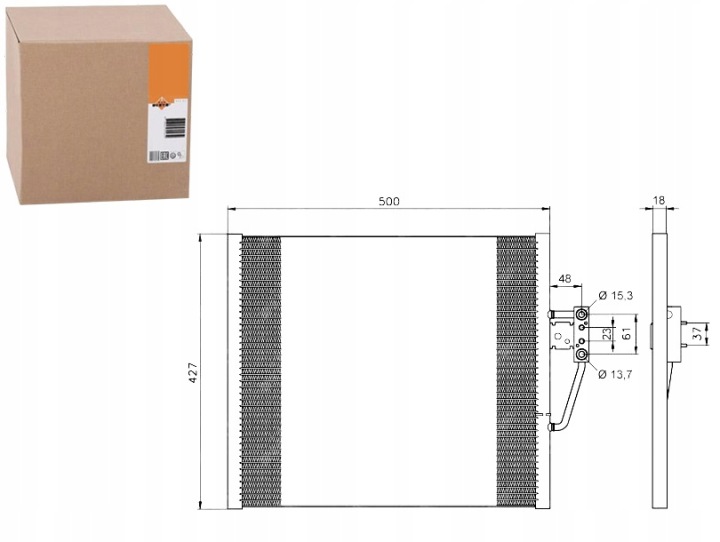 35587 RADIATEUR KLIMAT.
