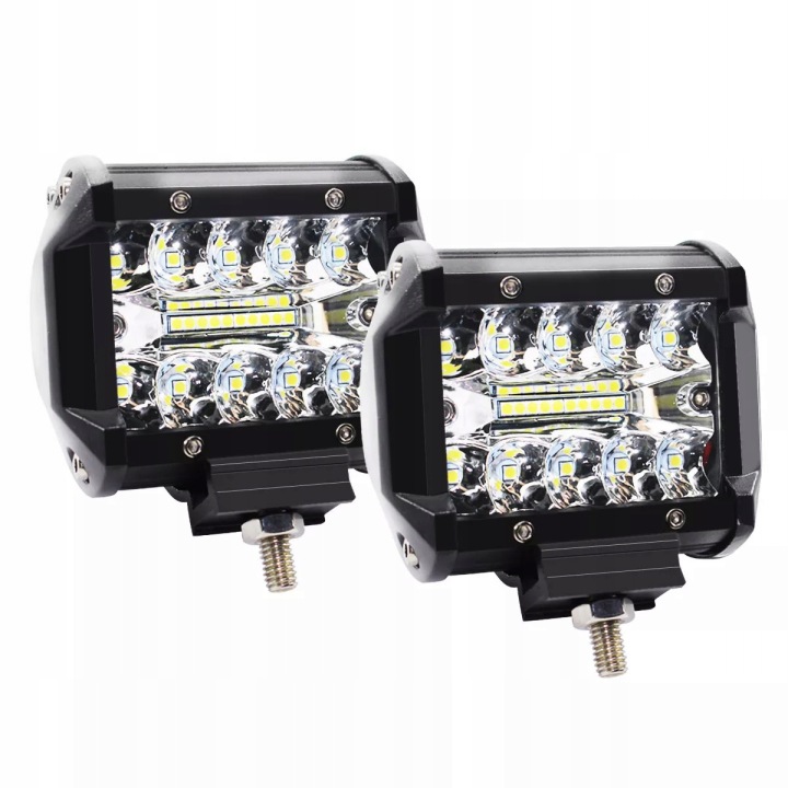 2 CV 480W PHARES ANTIBROUILLARD ANTIBUÉE PHARE TRAVAILLÉ LED 12V PUISSANT OFFROAD QUAD