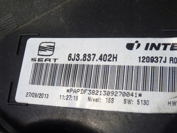 ÉLÉVATEUR VITRES AVANT DROIT SEAT IBIZA IV 4 6J0 3D