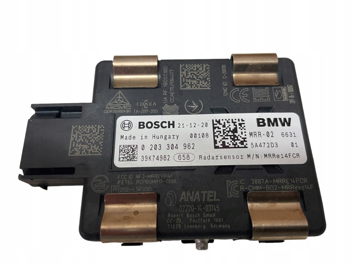 RADAR CAPTEUR MRR CHÂSSIS ENSEMBLE BMW I4 G26 2021R