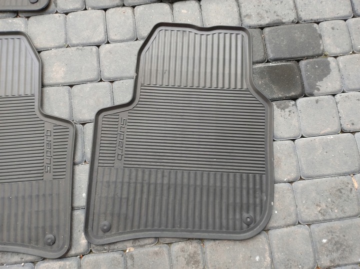 ORIGINAL ALFOMBRILLAS GOMA PARTE DELANTERA + PARTE TRASERA SKODA SUPERB 2 II 