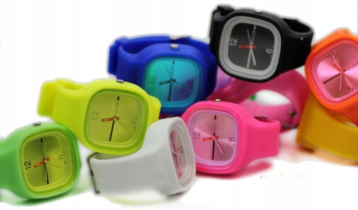 RELOJ JELLY WATCH - ELEGANCKI DE 19,99 ZL - ZALICYTUJ JUZ AHORA 