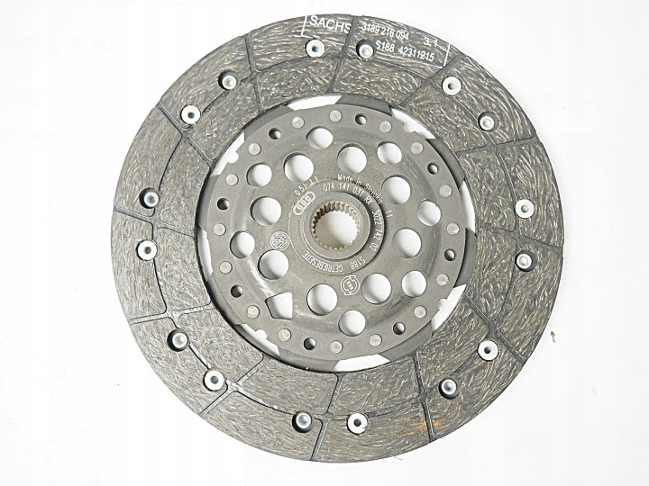 VW T4 2,5 TDI DISQUE COLLIER EMBRAYAGE NOUVEAU ORIGINAL 074141025KX 074141031RV